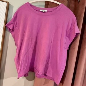 Z Supply Pink Short Sleeve Tee